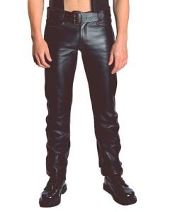 Mister B Leather Jeans Zip - buy online at www.misterb.com