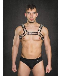 Dale Mas Party Dude Synthetic Harness - Black