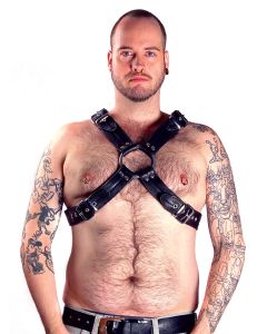 Mister B Leather The Bear Harness Top - buy online at www.misterb.com