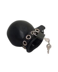 Mister-B-Rubber-Lockable-Cock-And-Ball-Prison