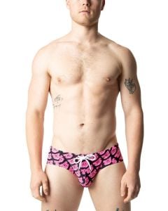 Nasty Pig Neon Brandmark Bikini - Roze