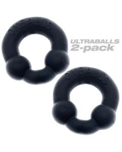 Oxballs ULTRABALLS 2-pack cockring - NIGHT Edition Zwart