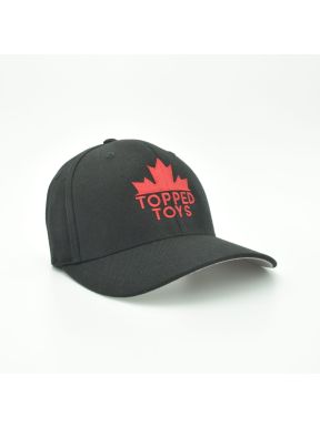 Topped Toys Hat - Black Red