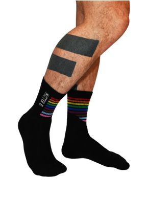 Mister B Pride Crew Socks - Black
